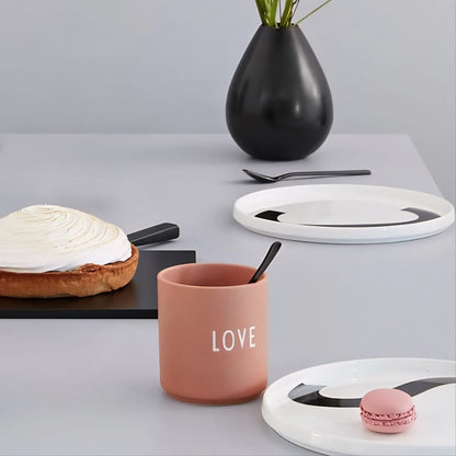Taza Favourite Love Design Letters1#Rosado