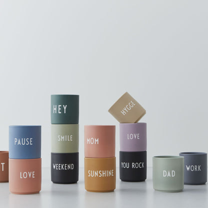 Taza Favourite Work Design Letters1#Gris