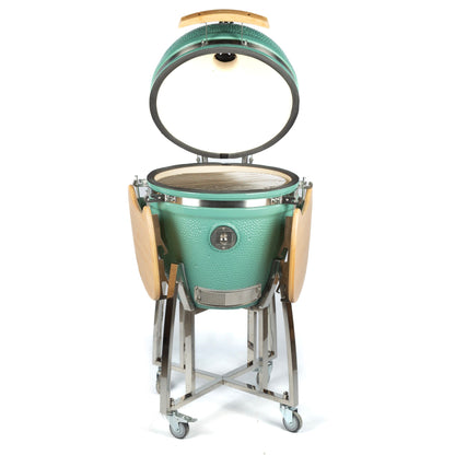 Parrilla Kamado Asador Criollo - Incluye sistema de Cocción12#Celeste