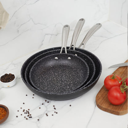 Kit 3 Sartenes Narbona 20, 24 y 28 cms Simple Cook