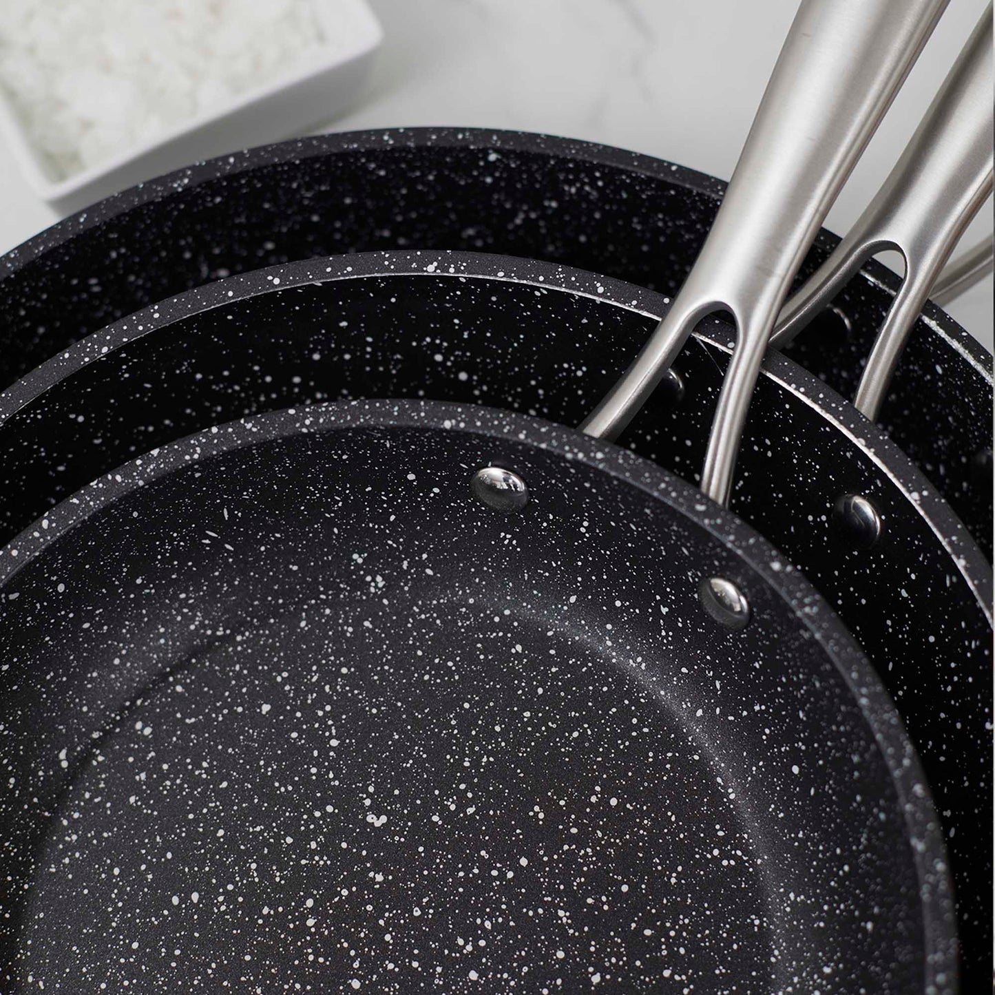 Kit 3 Sartenes Narbona 20, 24 y 28 cms Simple Cook