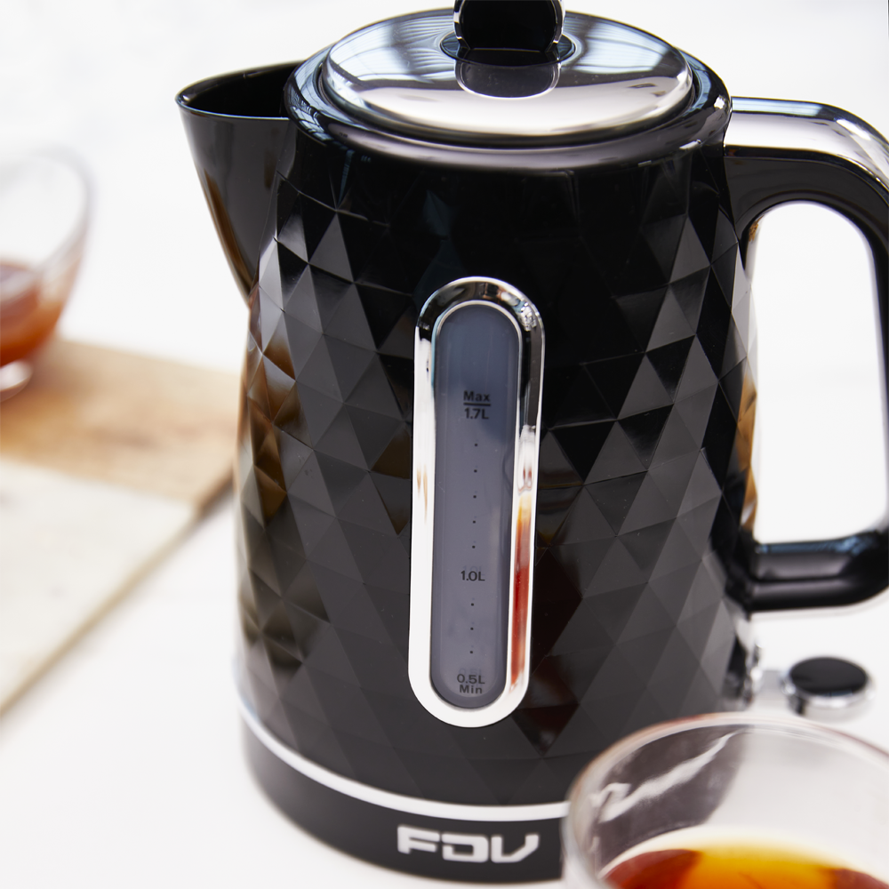 Kit Hervidor 1.7 Lts + Tostador Diamond FDV-Kitchen Center