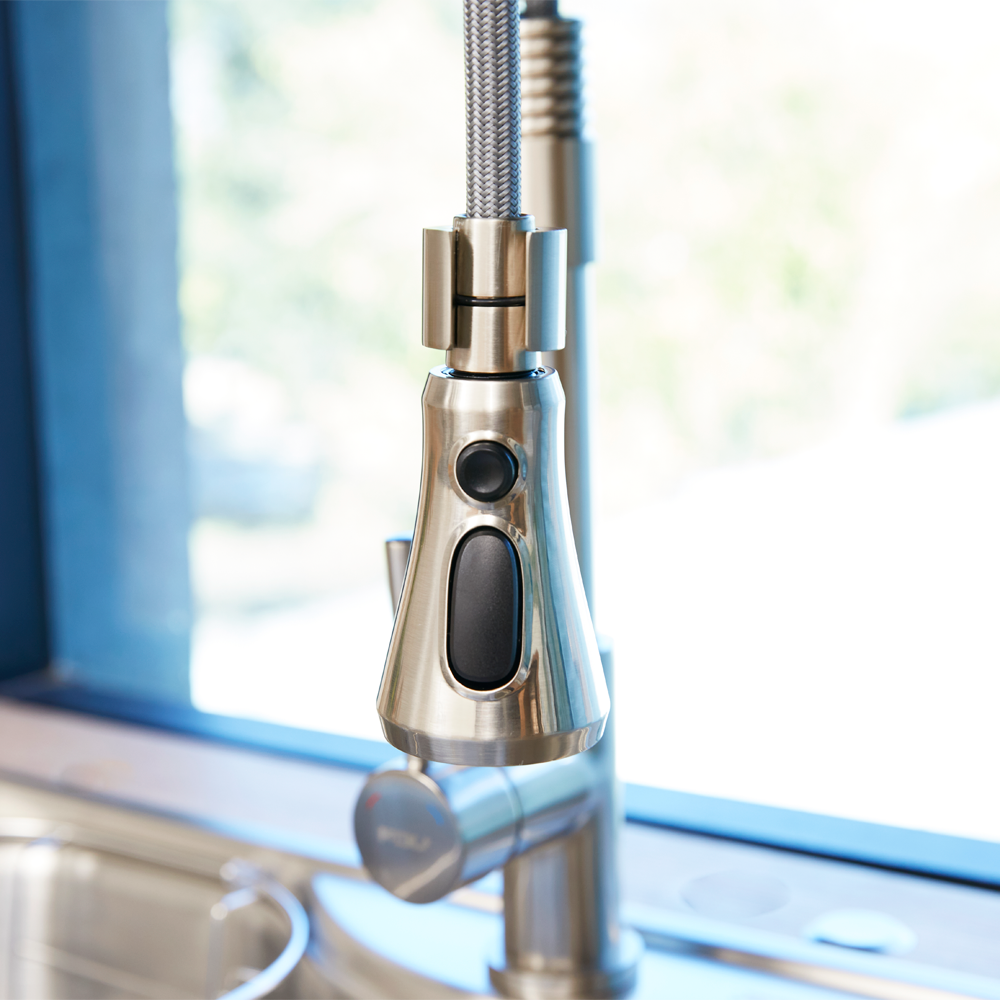 Kit Grifería Top Pro + Lavaplatos Acqua Sobre Cubierta FDV-Kitchen Center