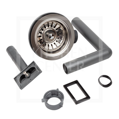 Kit Desagües Lavaplatos Cubus/Circus/New Pio Square/Mega/Fregadera 1C-Kitchen Center