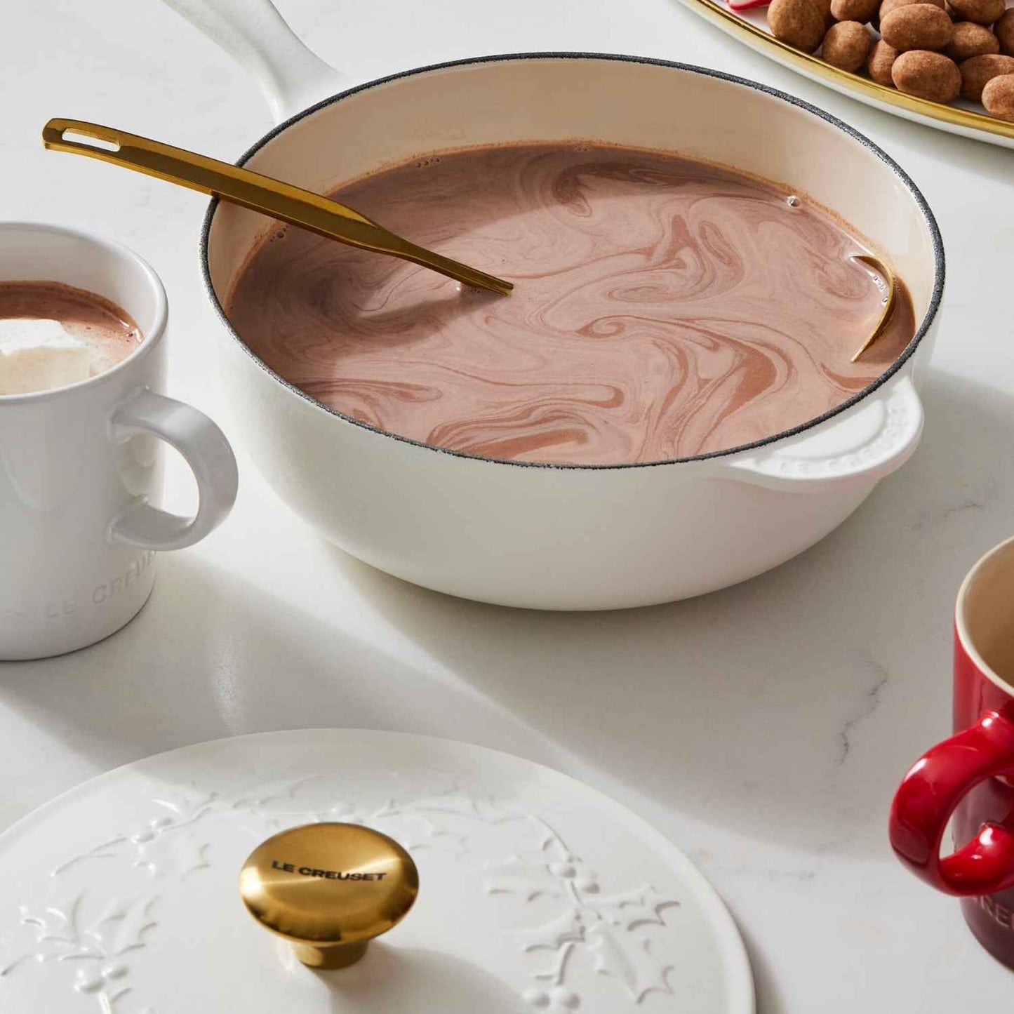 Sartén Hierro con Tapa Holly 21 Cm Cotton Le Creuset4#Sin color