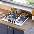 Encimera a Gas 4 Platos Experience Multi Llama KE4XC Electrolux1#Acero