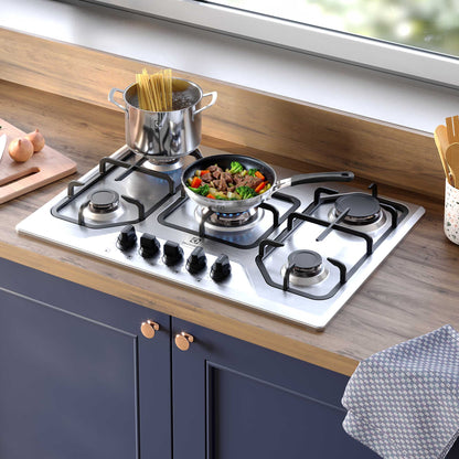 Encimera a Gas 5 Platos Experience Multi Llama KE5XC Electrolux1#Acero