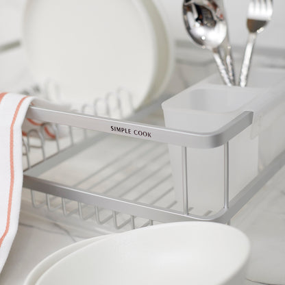 Kit Secaplatos Uranio Simple Cook  + Set 4 Paños de Cocina Kitchen Center