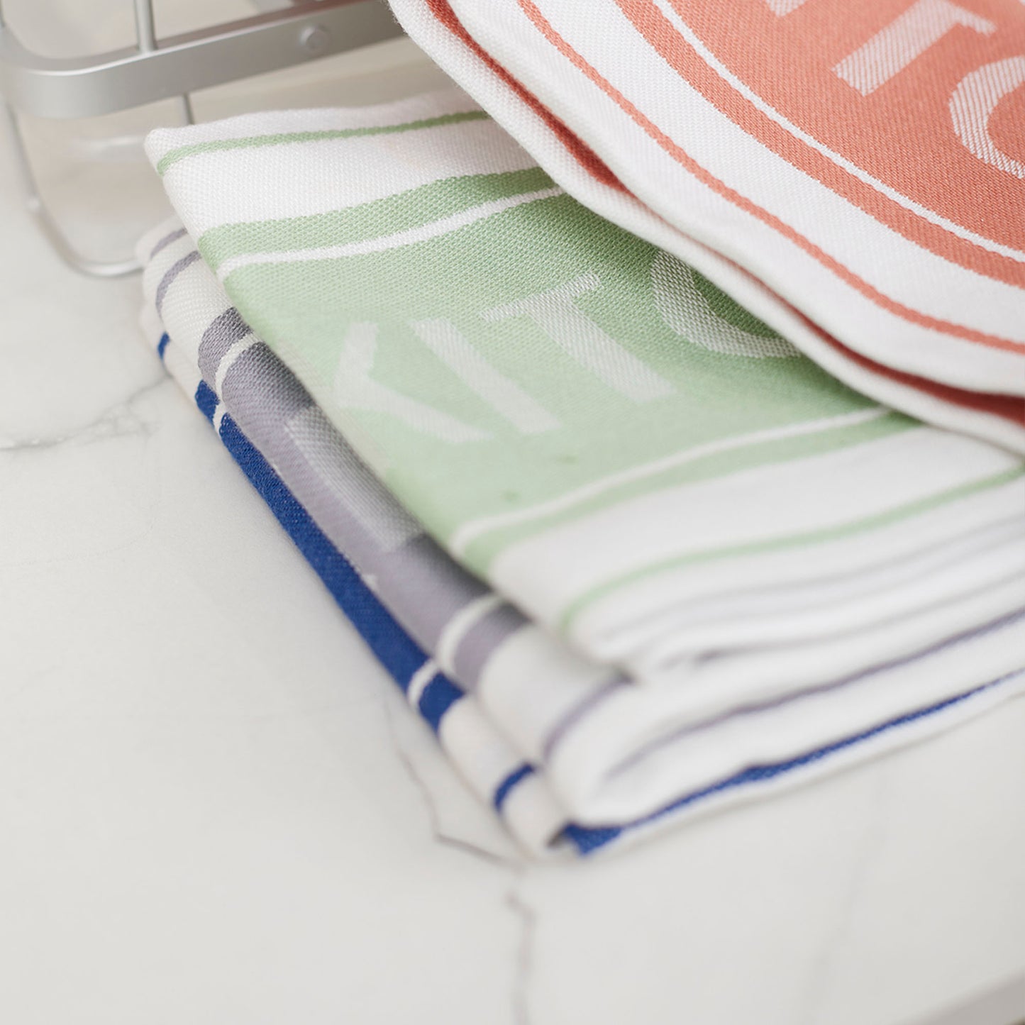 Kit Secaplatos Uranio Simple Cook  + Set 4 Paños de Cocina Kitchen Center