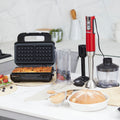 Kit Waflera Sandwichera Press + Minipimer Thunder FDV-Kitchen Center