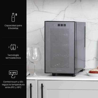 Enfriador de Vino New Style 8 Botellas FDV