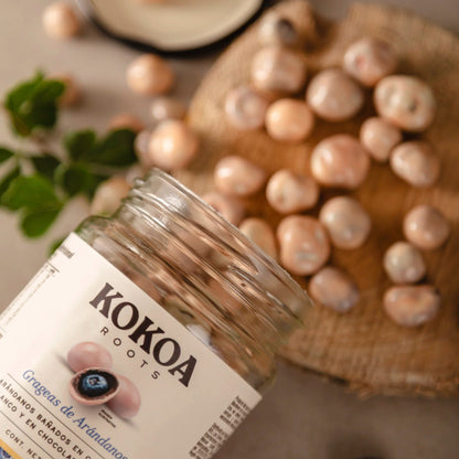 Grageas de Arándanos en Chocolate Blanco y Leche 200 grs Kokoa Roots