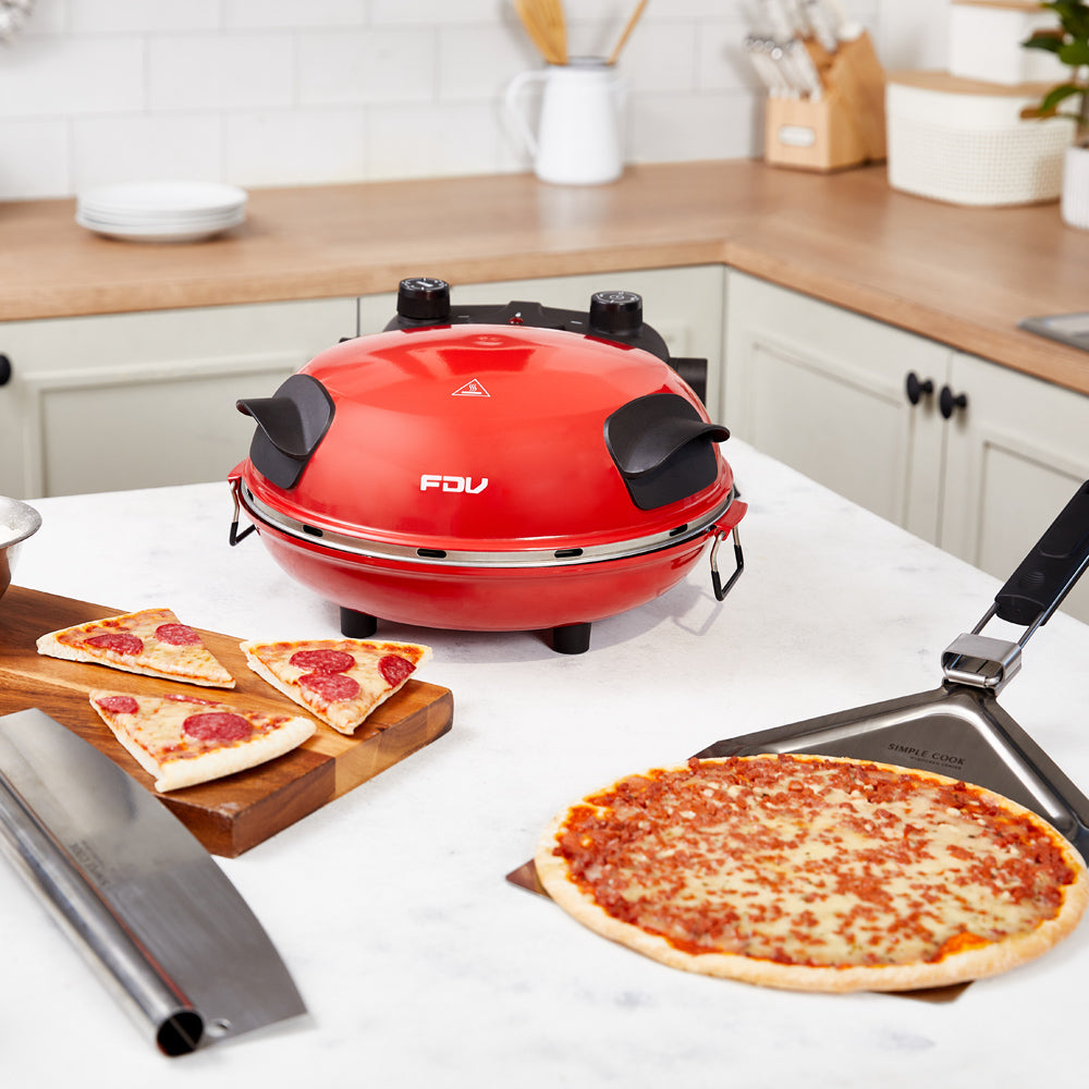 Kit Horno Pizza + Espátula + Pizza Cutter FDV-Kitchen Center