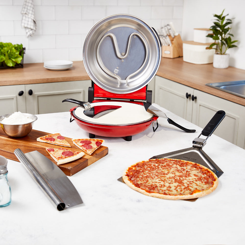 Kit Horno Pizza + Espátula + Pizza Cutter FDV-Kitchen Center