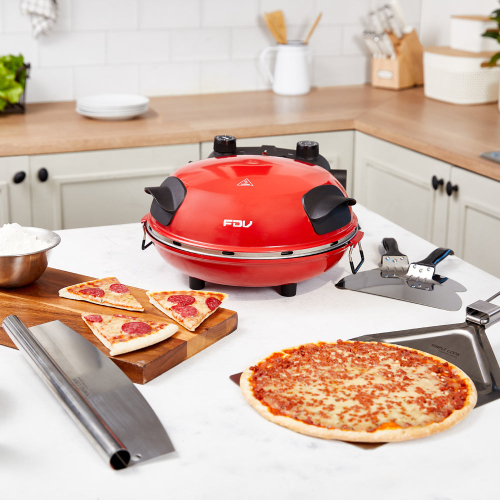Kit Horno Pizza + Espátula + Pizza Cutter FDV-Kitchen Center