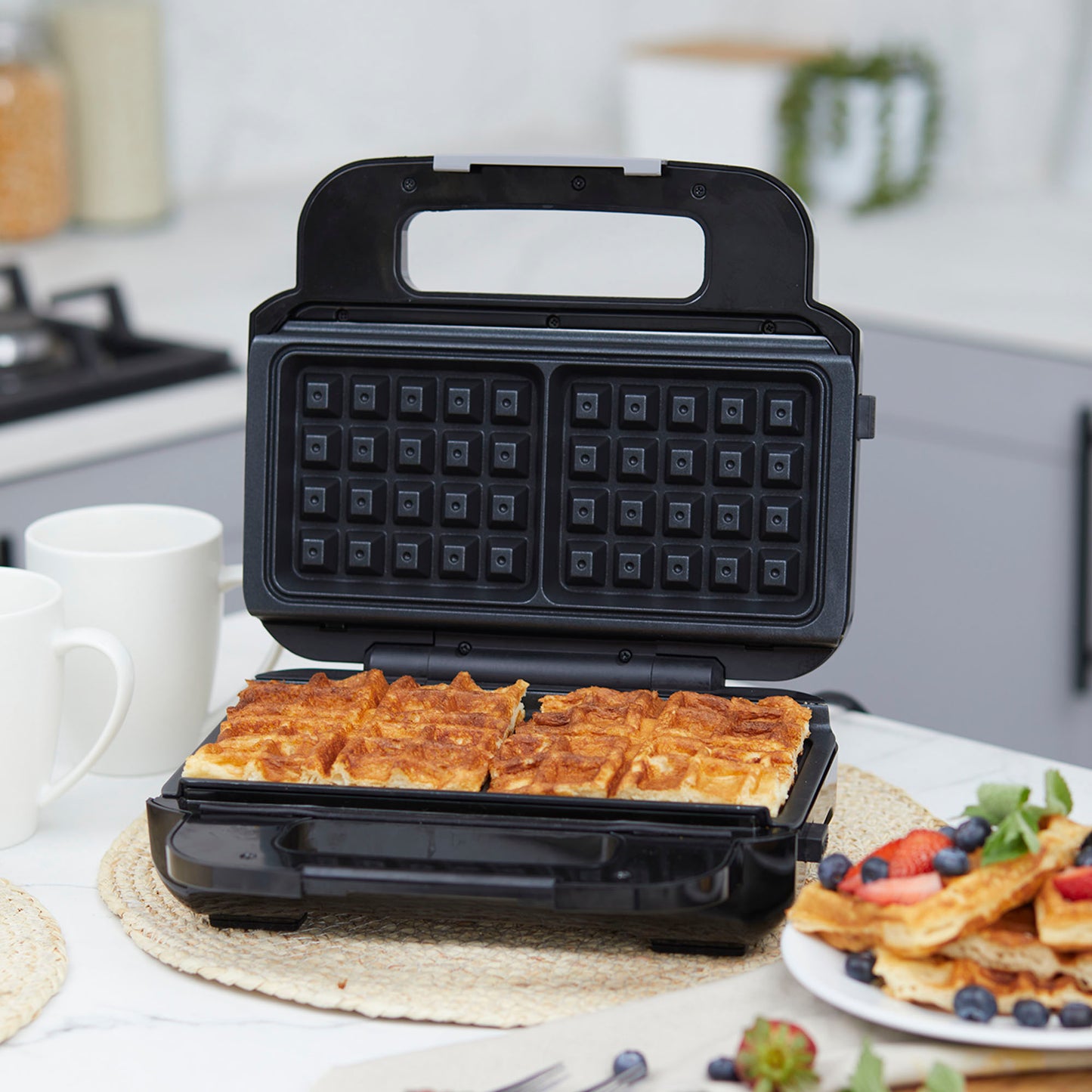 Waflera y Sandwichera 2 en 1 Press FDV-Kitchen Center