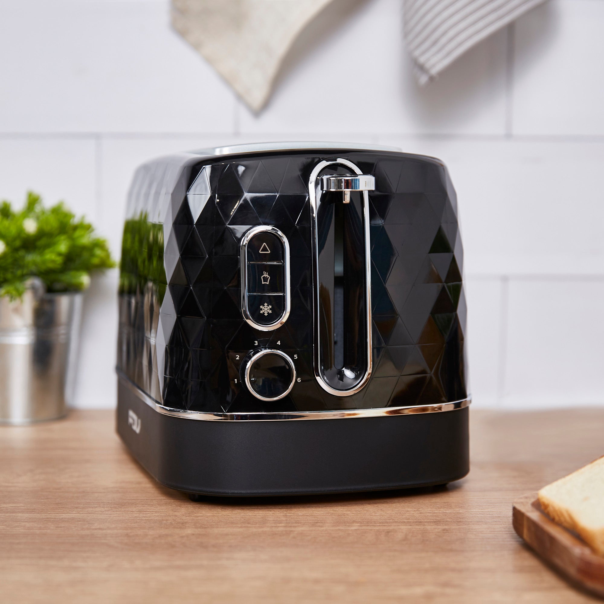 Tostador FDV Diamond Black Diseño y Funcionalidad en Kitchen Center