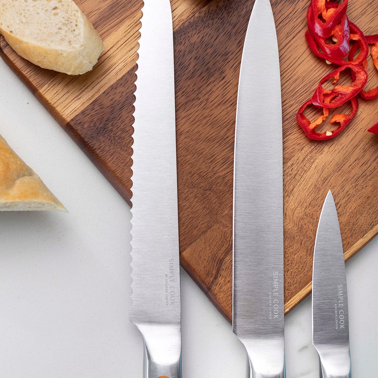 Set Cuchillos Alpes 5 Pzs Simple Cook