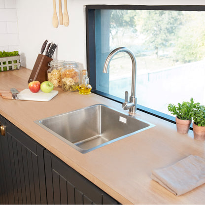 Lavaplatos Bajo Cubierta Acero Inox X-Small Square FDV