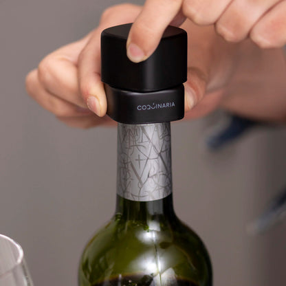 Set Sellador de Vino y Espumante al Vacío Coquinaria