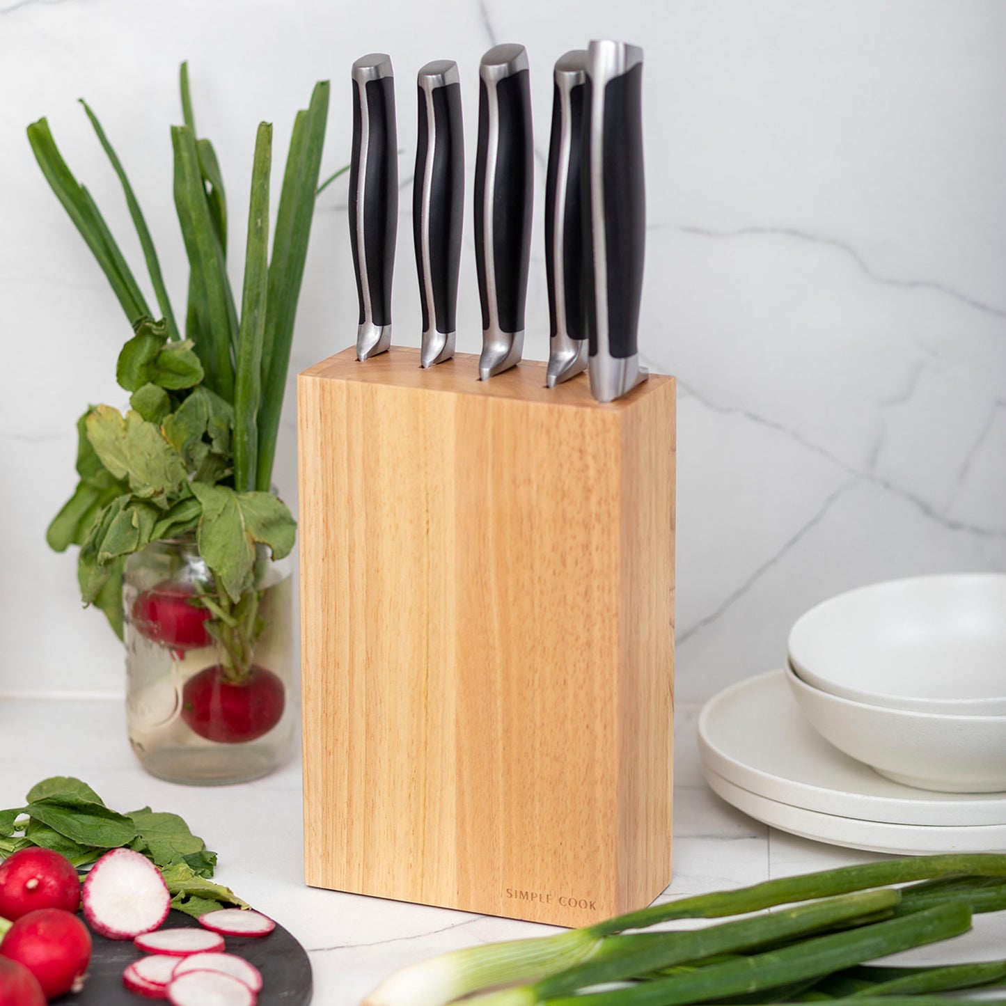 Taco Cuchillos Boston 6 Pzs Simple Cook