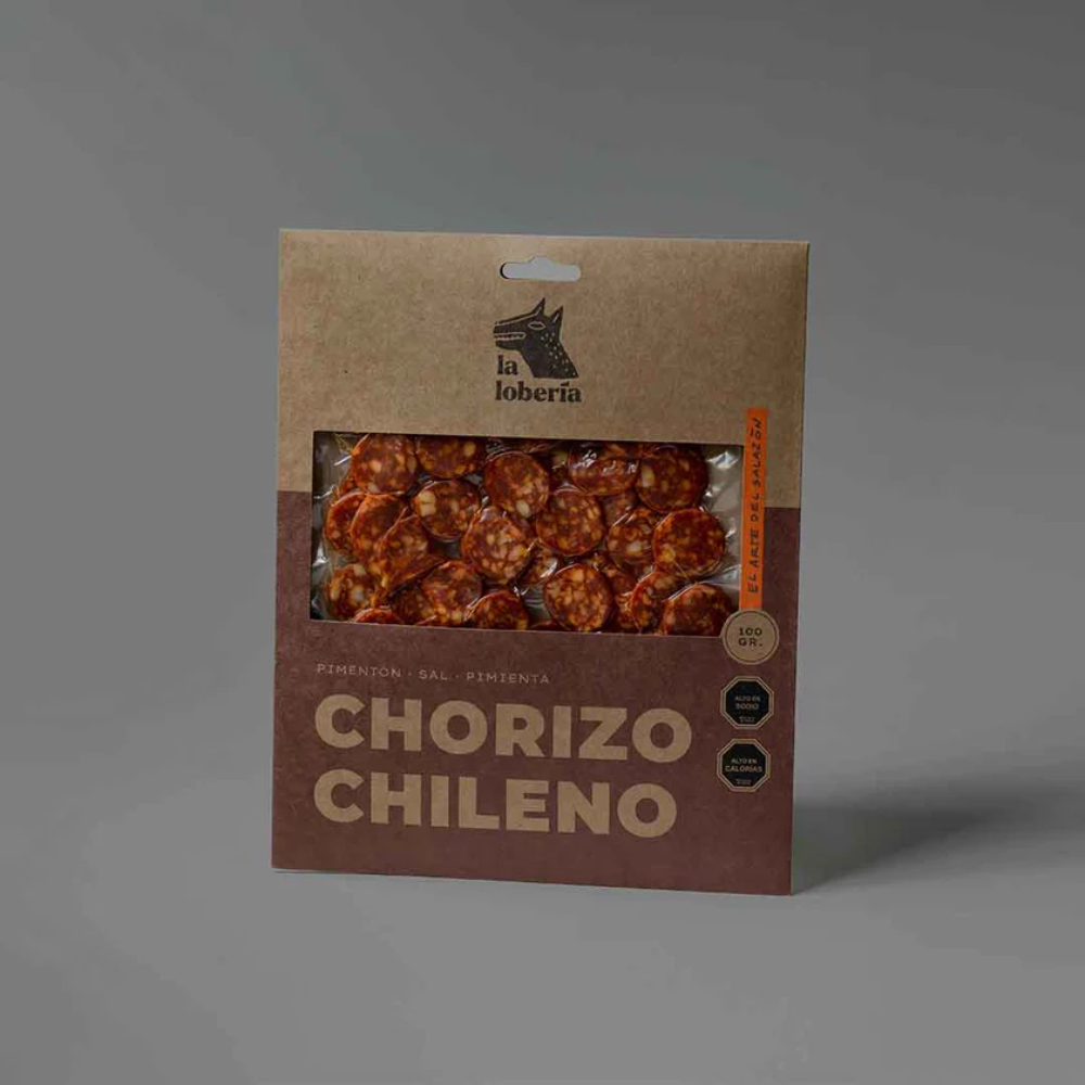 Chorizo Chileno 100g La Loberia