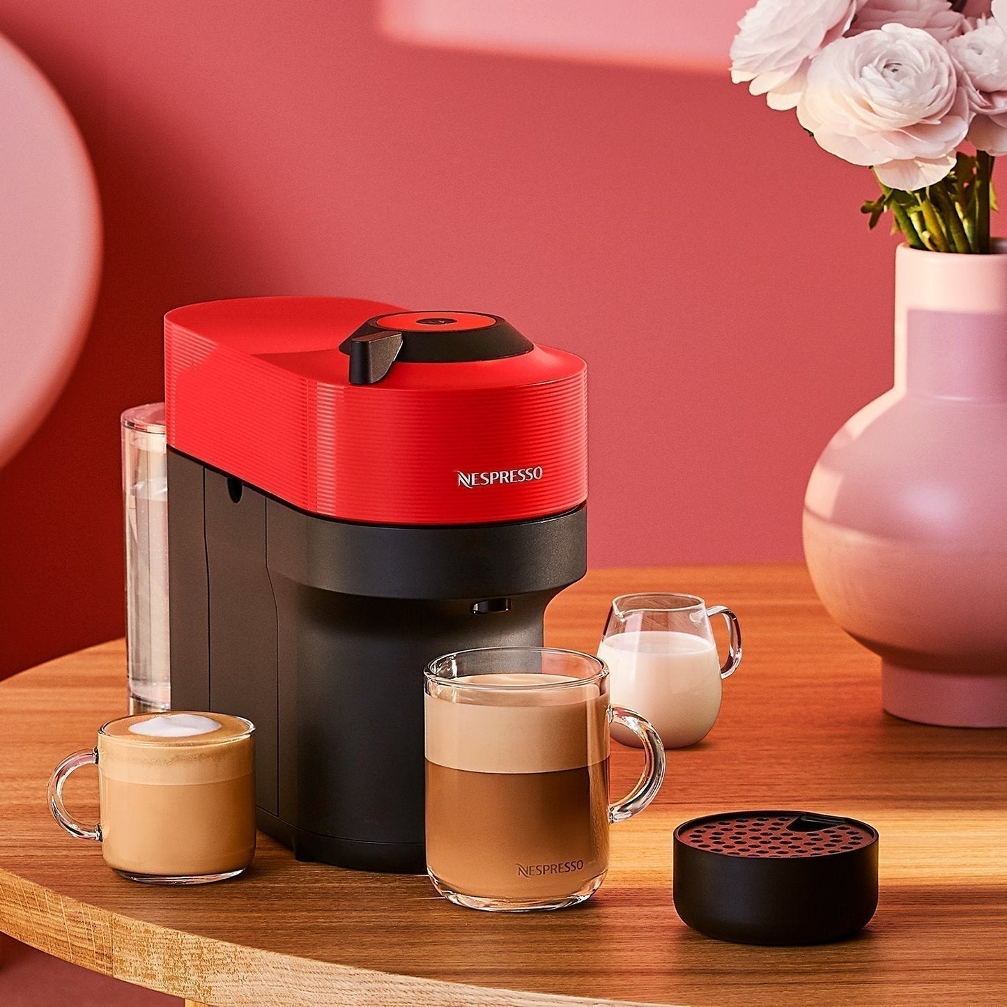 Cafetera Vertuo Pop Nespresso4#Rojo / Rojo