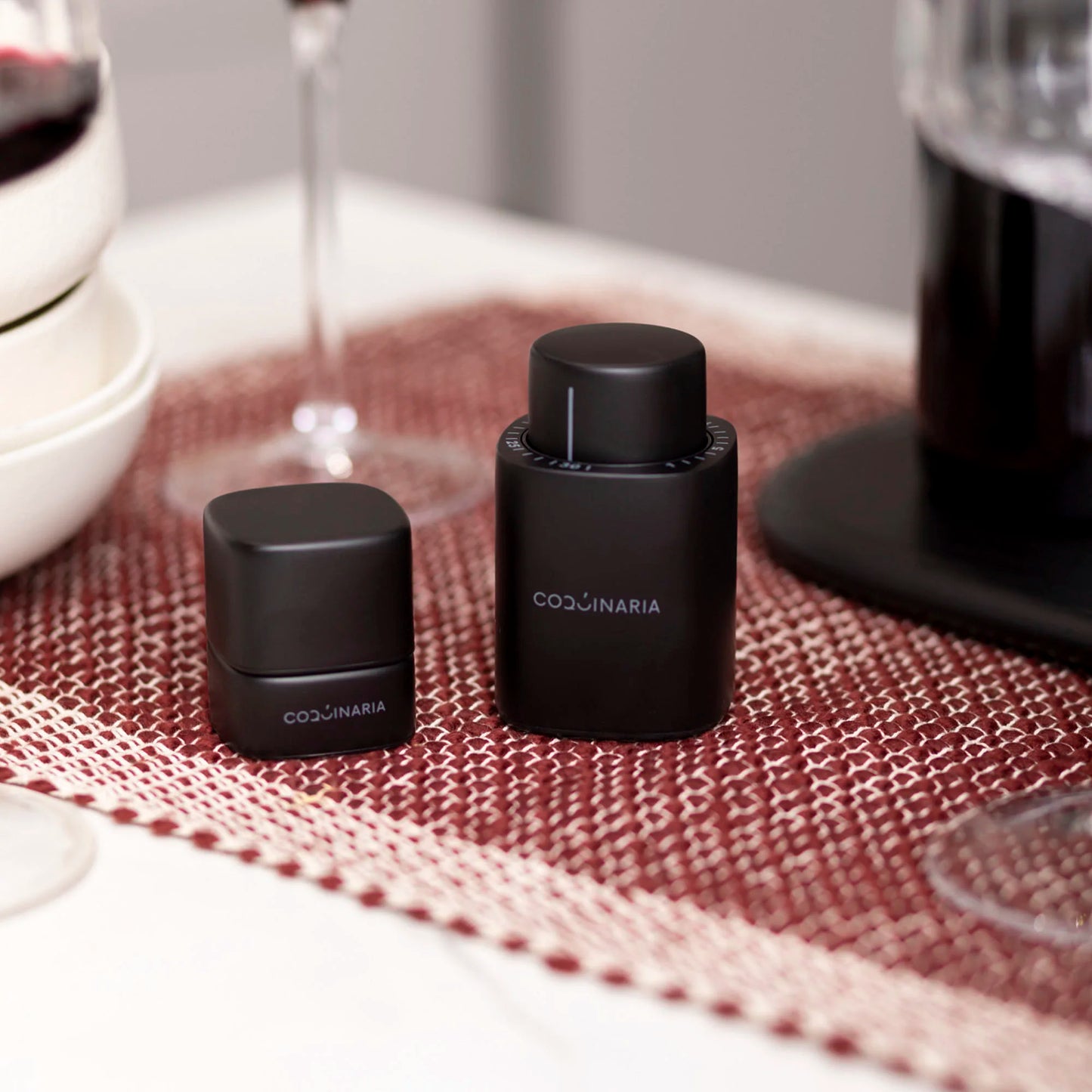 Set Sellador de Vino y Espumante al Vacío Coquinaria