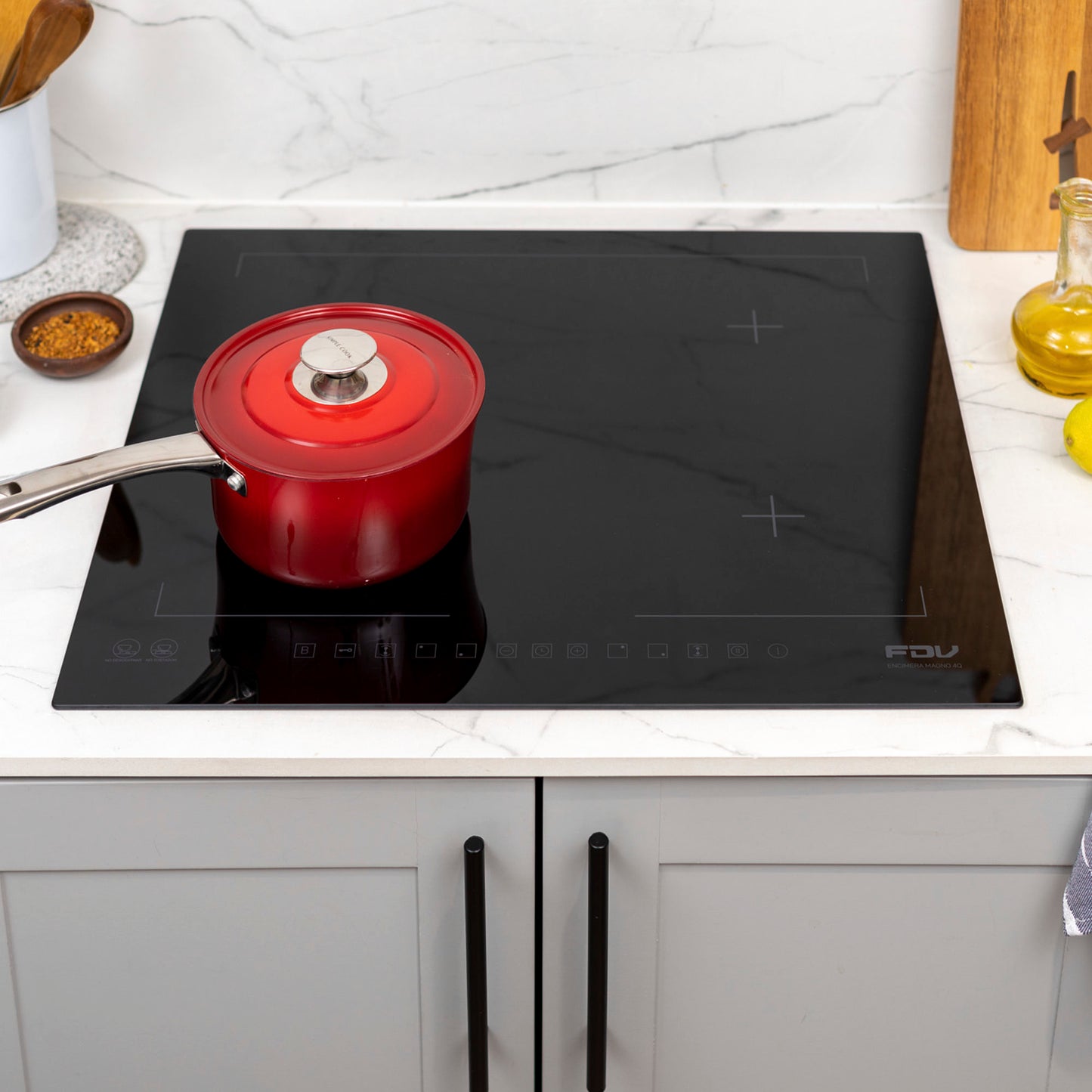 Encimera de Inducción Magno 4 Quemadores 60 cm FDV