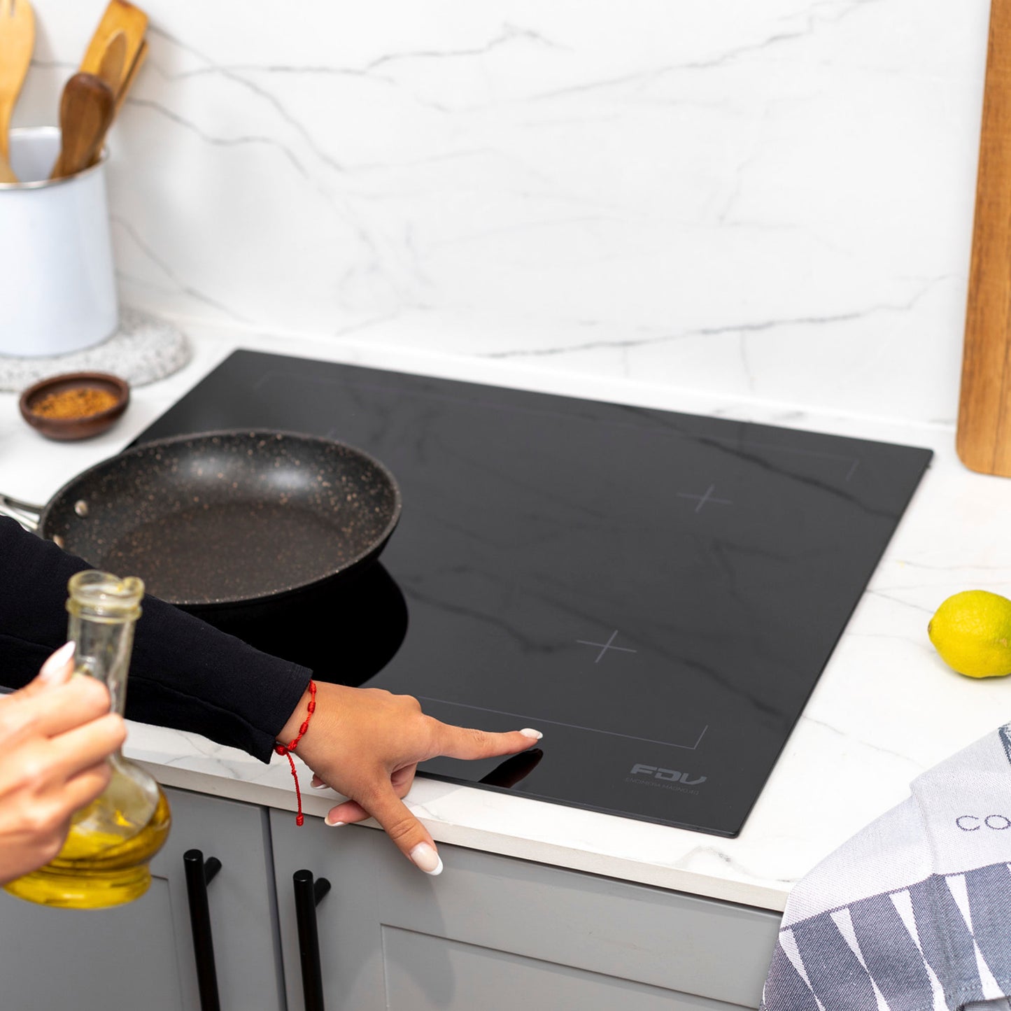 Encimera de Inducción Magno 4 Quemadores 60 cm FDV