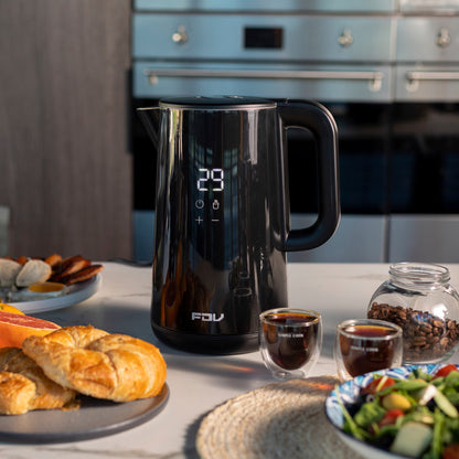 Hervidor Touch 1.7 Lts con Temperatura Ajustable FDV