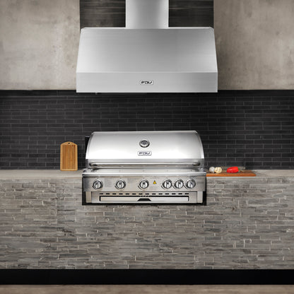 Campana de Pared Quincho BBQ 105 cm 1500 m3/h FDV-Kitchen Center