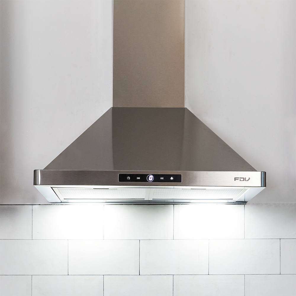 Campana de Pared Conic 60 cm 500 m3/h FDV-Kitchen Center