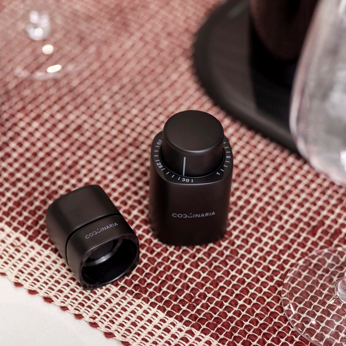 Set Sellador de Vino y Espumante al Vacío Coquinaria