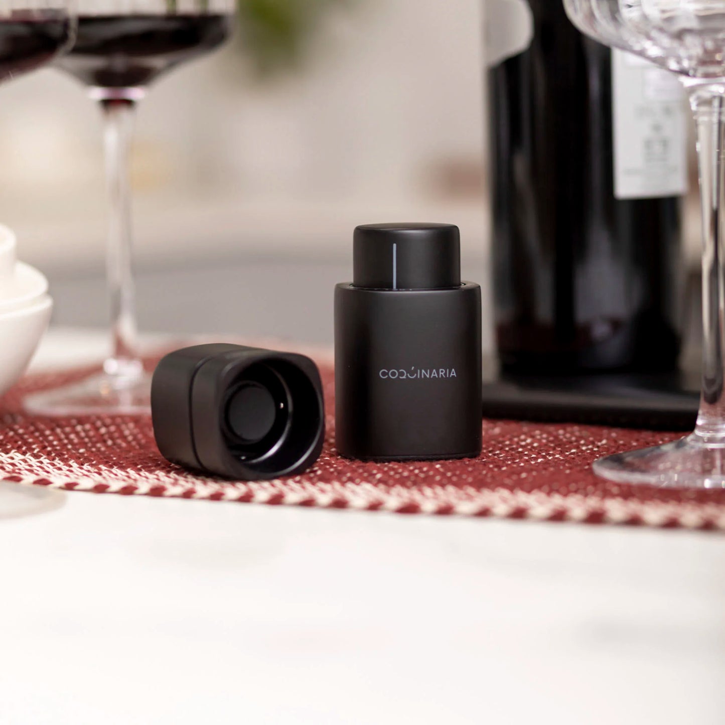 Set Sellador de Vino y Espumante al Vacío Coquinaria