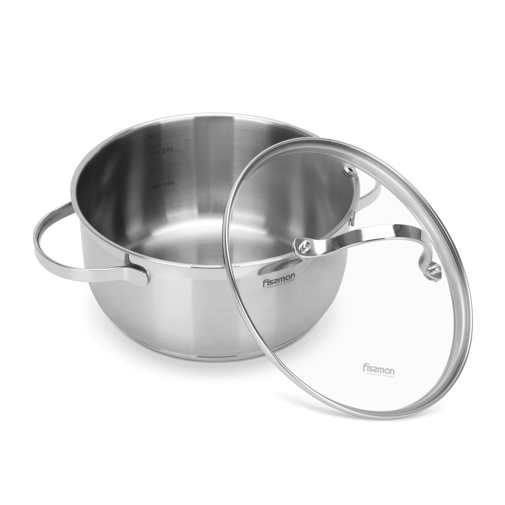 Bateria Set Ollas Gabriela 8 Piezas Fissman4#Negro