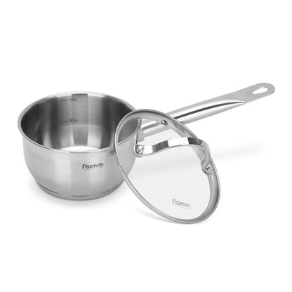 Bateria Set Ollas Gabriela 8 Piezas Fissman5#Negro