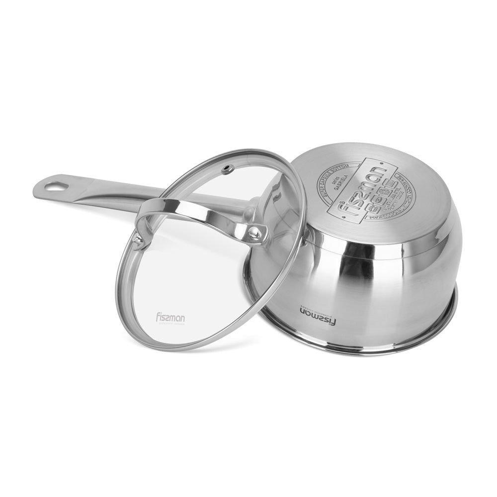 Bateria Set Ollas Gabriela 8 Piezas Fissman7#Negro