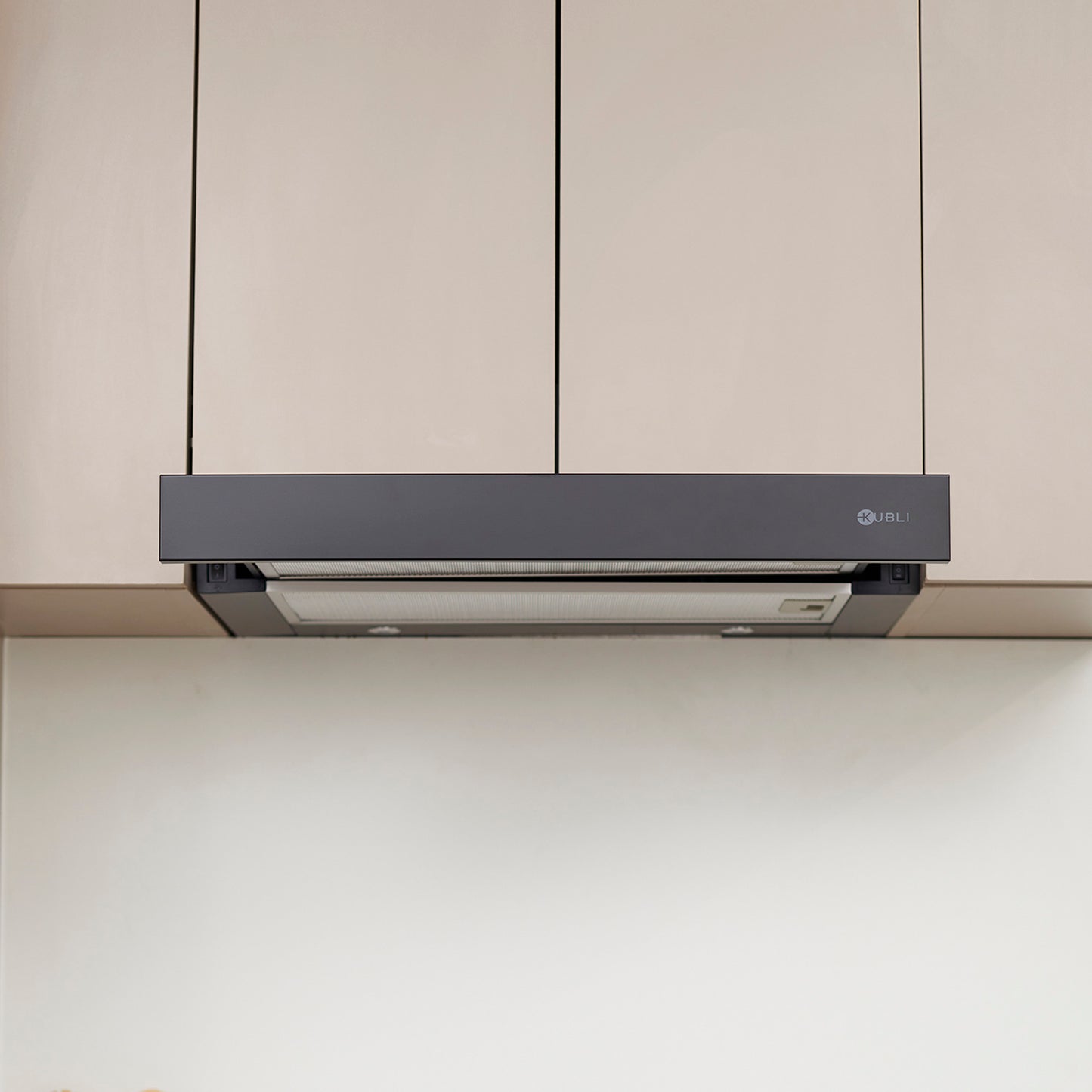 Campana Bajo Mueble Neu Flow Black 60 cm 210 m3/h Kubli