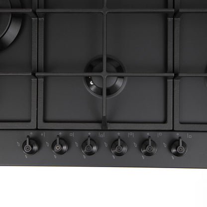 Encimera a Gas PX375LMB 5 Quemadores 70 cm Smeg