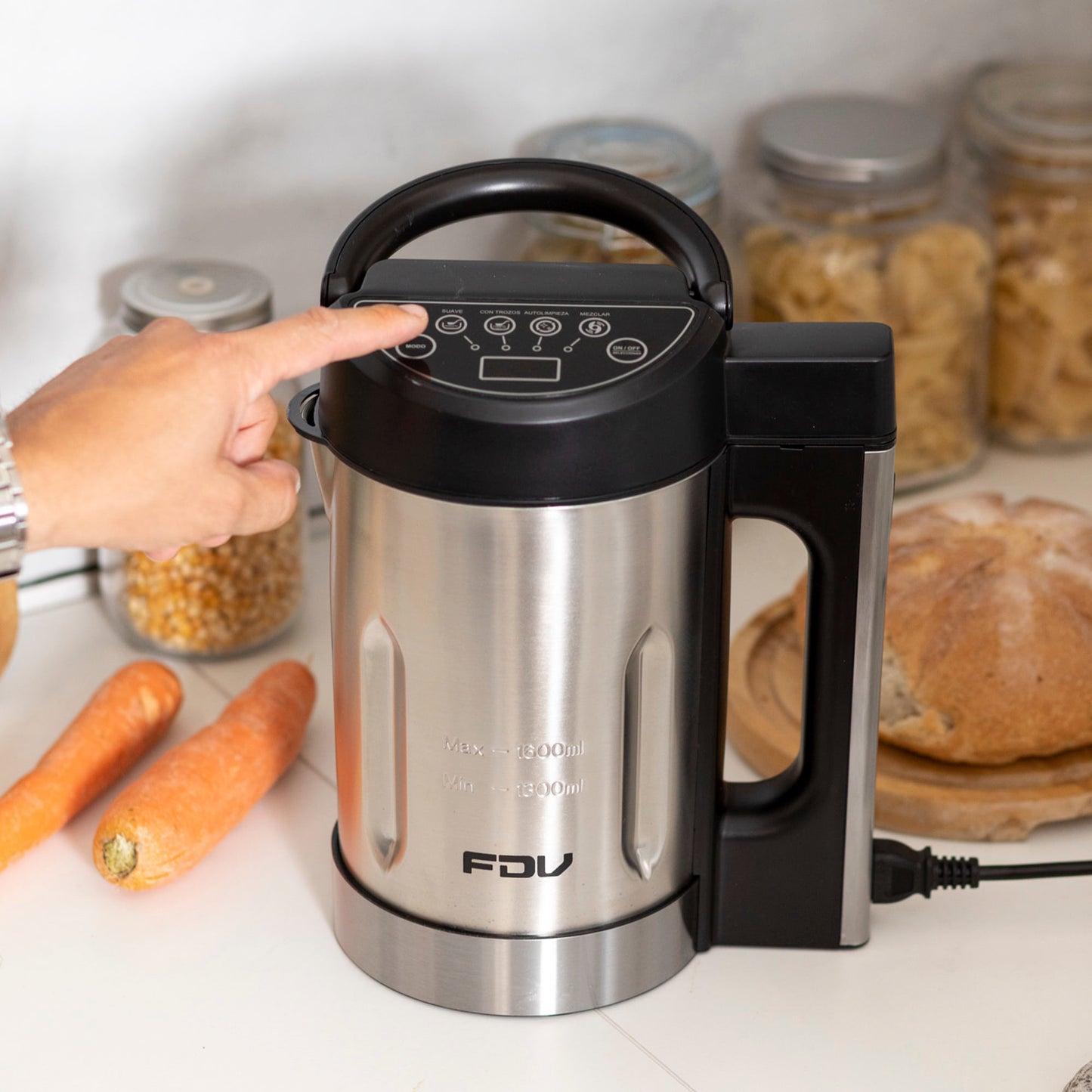 Máquina Para Hacer Sopas Soup Maker  1.6 L FDV