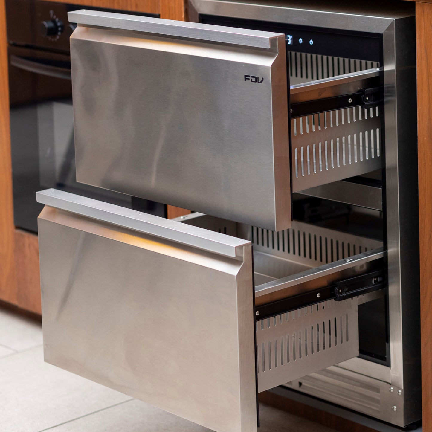 Cajón Refrigerador 2 Puertas 92 Lts FDV Deluxe
