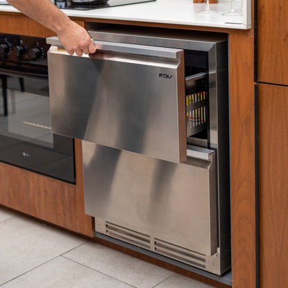 Cajón Refrigerador 2 Puertas 92 Lts FDV Deluxe