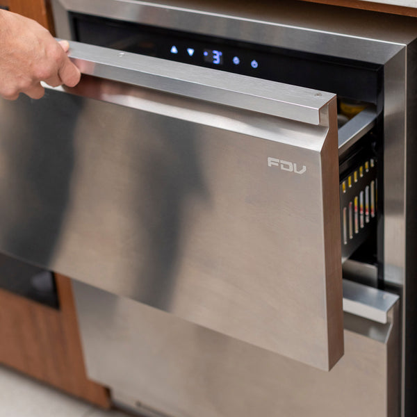Cajón Refrigerador 2 Puertas 92 Lts FDV Deluxe
