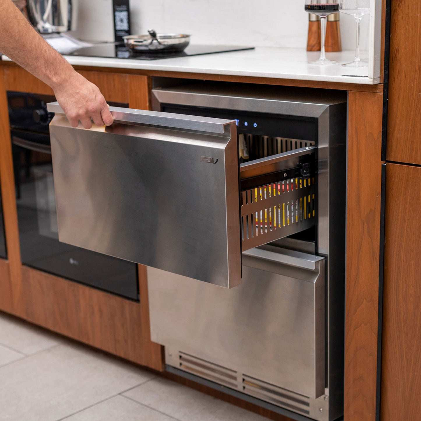 Cajón Refrigerador 2 Puertas 92 Lts FDV Deluxe