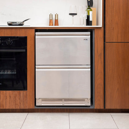 Cajón Refrigerador 2 Puertas 92 Lts FDV Deluxe
