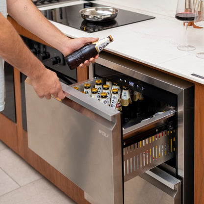 Cajón Refrigerador 2 Puertas 92 Lts FDV Deluxe