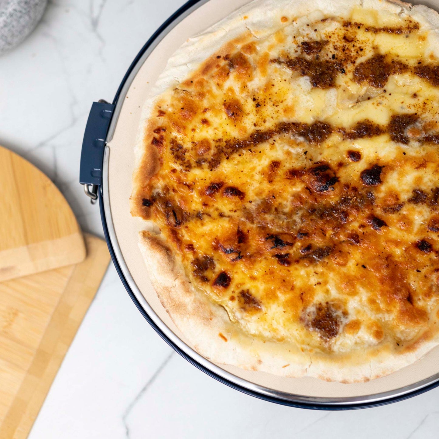 Horno Eléctrico para Pizza Control Dual de Temperatura Nápoles FDV