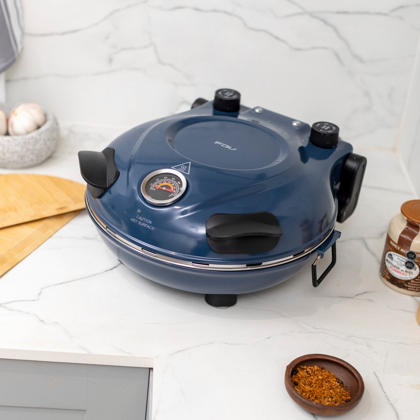 Horno Eléctrico para Pizza Control Dual de Temperatura Nápoles FDV