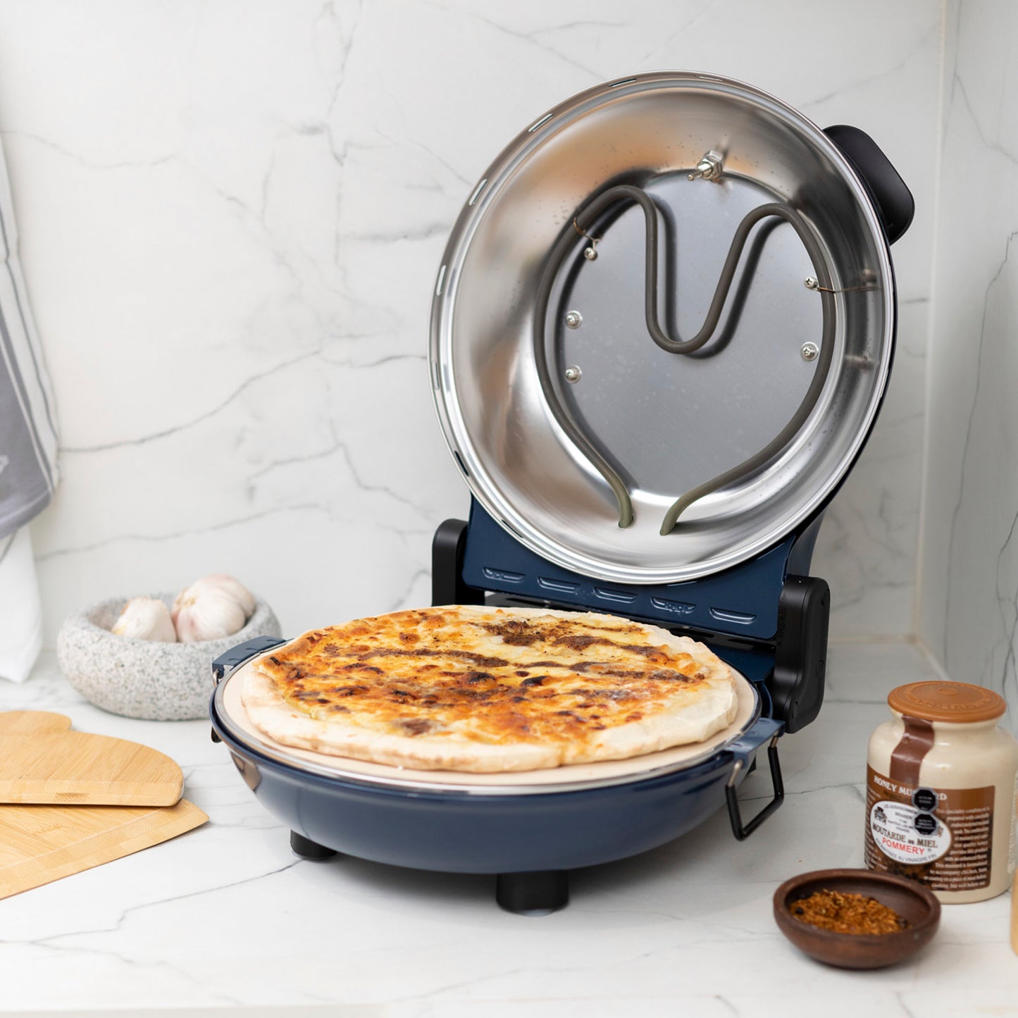 Horno Eléctrico para Pizza Control Dual de Temperatura Nápoles FDV